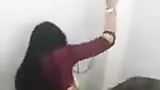 Мужик вдул горячей узбечке в туалете
